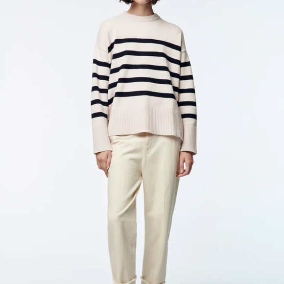 Zara Striped Knit Sweater SOLD OUT - Picture 1 of 6